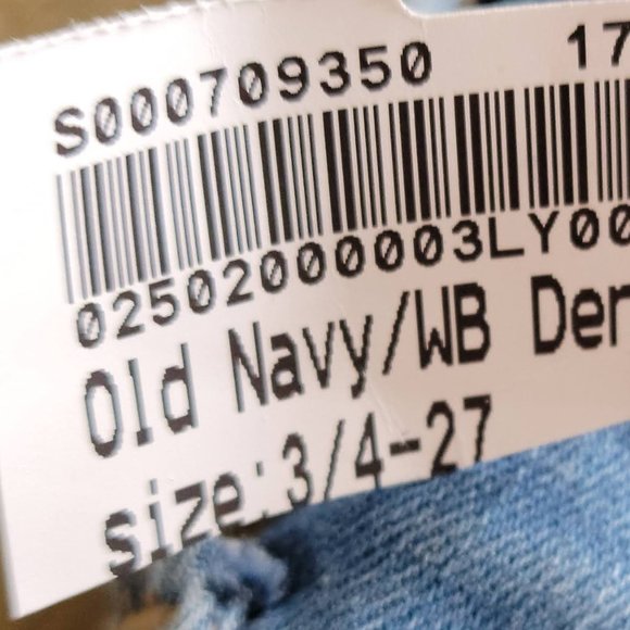 Old Navy Mid Rise Rockstar Light Wash Jeans Size 4 / Waist 27 - Picture 5 of 14